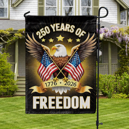 Shineful Gargen Flag 12" x 18" - Liberty Endures