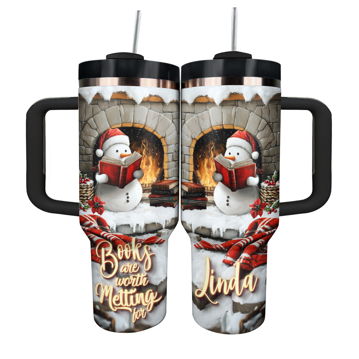 Shineful Personalized Tumbler Books Are Worth Melting