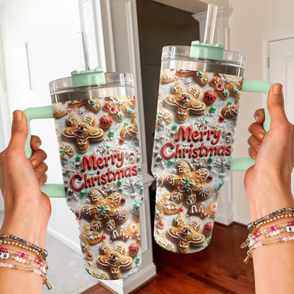 Shineful Glossy Tumbler Baking Merry Christmas