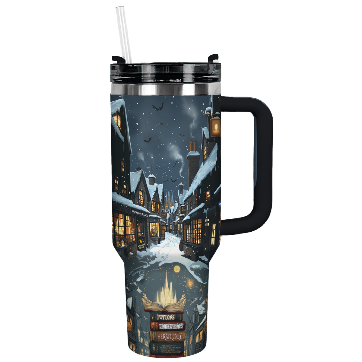 Shineful Tumbler Fantasy Wizard Village