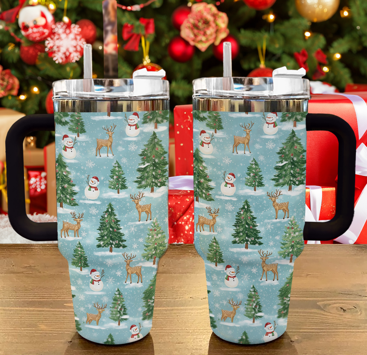 Shineful Tumbler Cheerful Christmas Wonderland