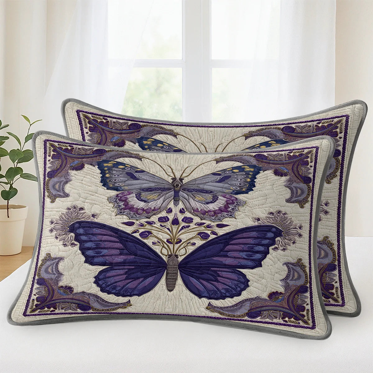 Shineful Quilt 3-Piece Set Enchanted Royal Wings
