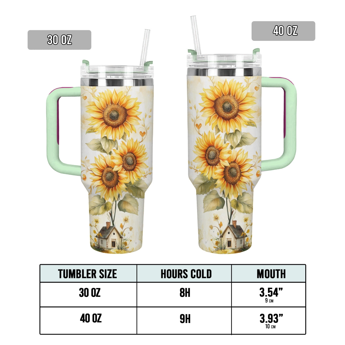 Shineful Tumbler Sunflower Home Sweetness