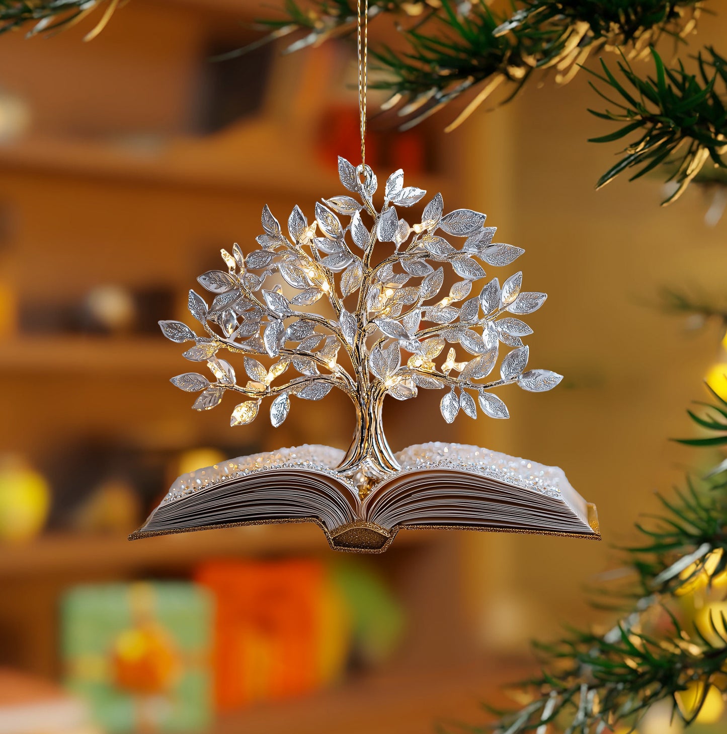 Shineful 2D Acrylic Ornament Sparkling Tree of Knowledge