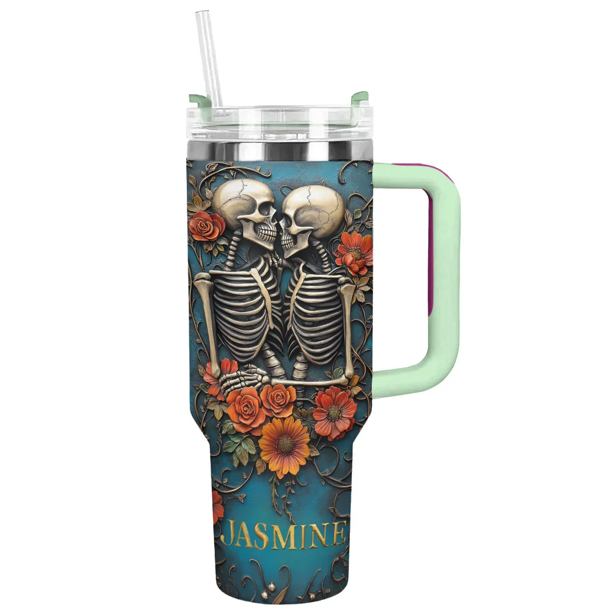 Shineful Tumbler Personalized Undying Romance