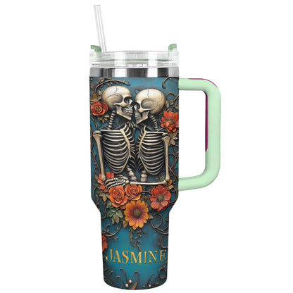 Shineful Tumbler Personalized Undying Romance