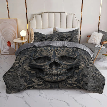 Shineful Quilt 3-Piece Set Stone Crown of Shadows