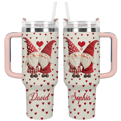 Shineful Tumbler Personalized Adorable Gnome