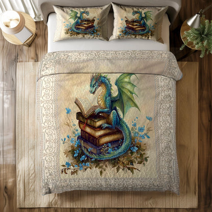 Shineful All Season Quilt 3-Piece Set - Bookish Dragon Dreams