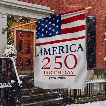 Shineful House Flag 30" x 40" - America 250th Anniversary