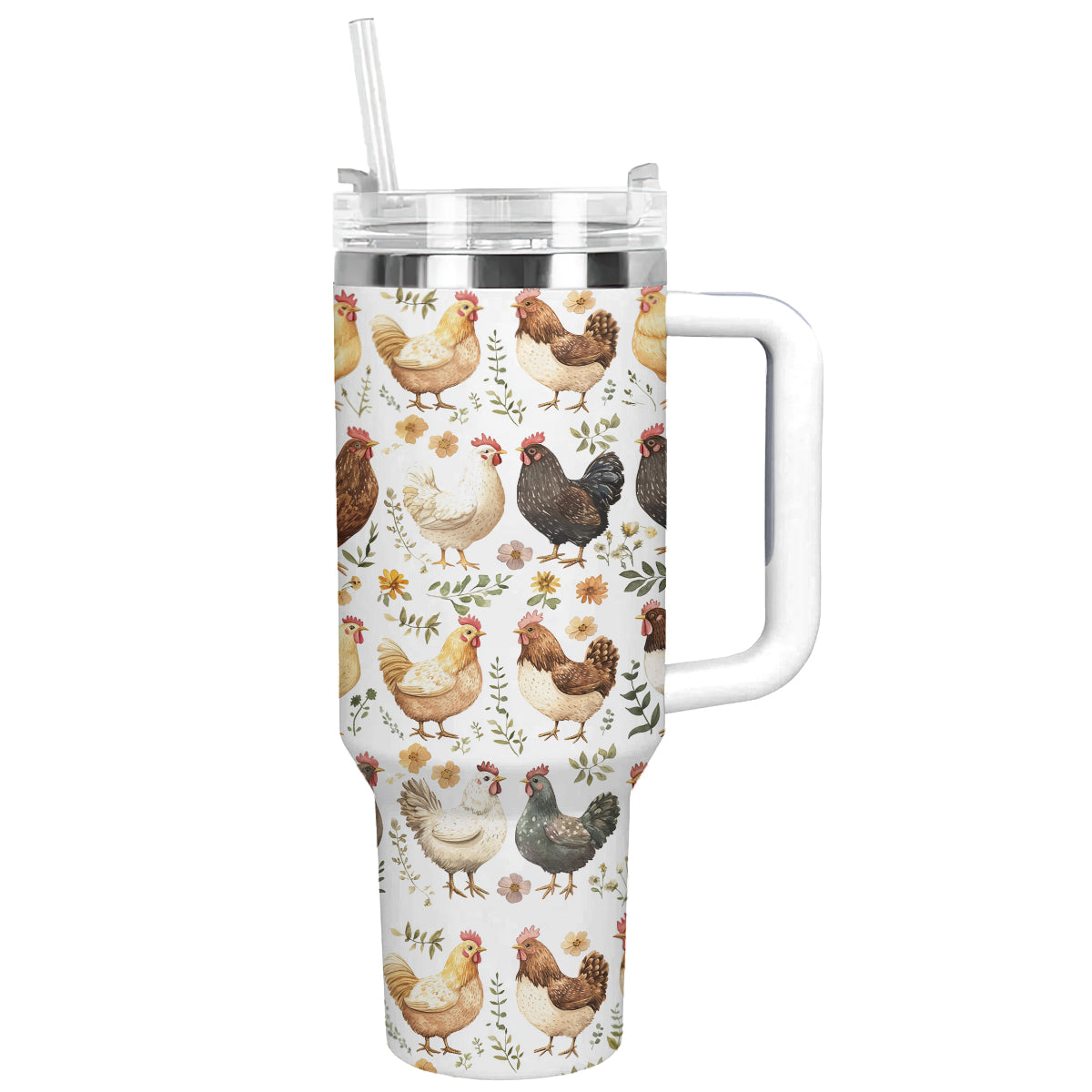 Shineful Tumbler Cluckin' Cute