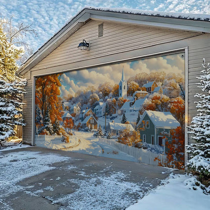 Shineful Garage Door Banner Decoration 4 Season