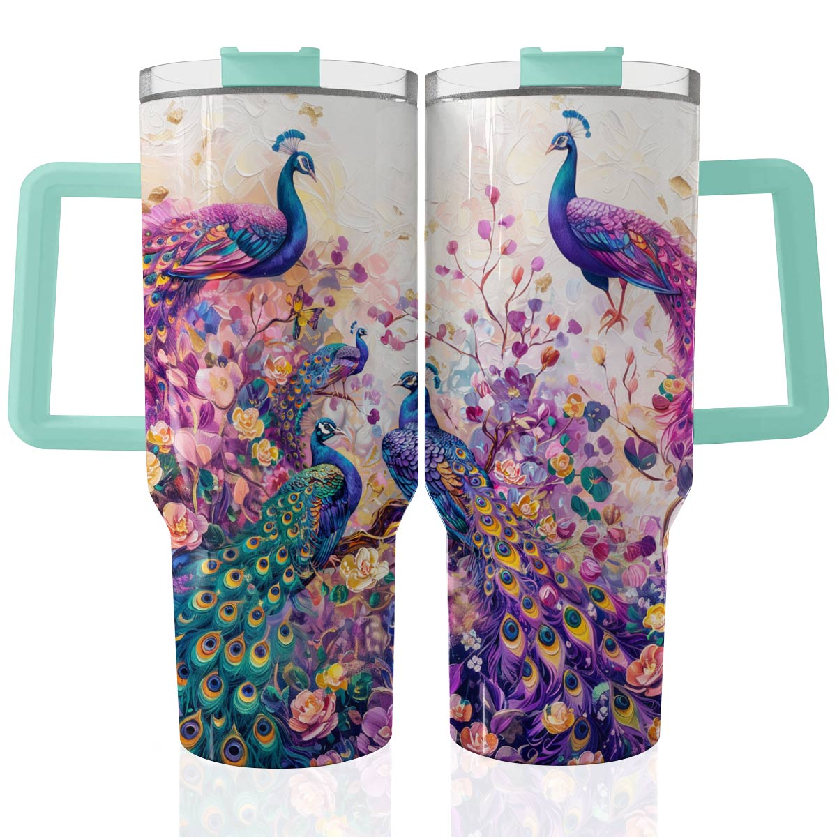 Shineful Tumbler PEACOCK Charming