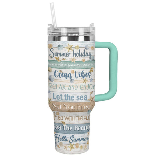 Shineful Tumbler Hello Summer
