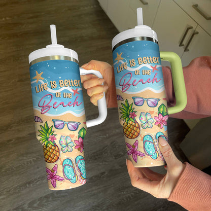 Shineful Tumbler Life Is Better At The Beach