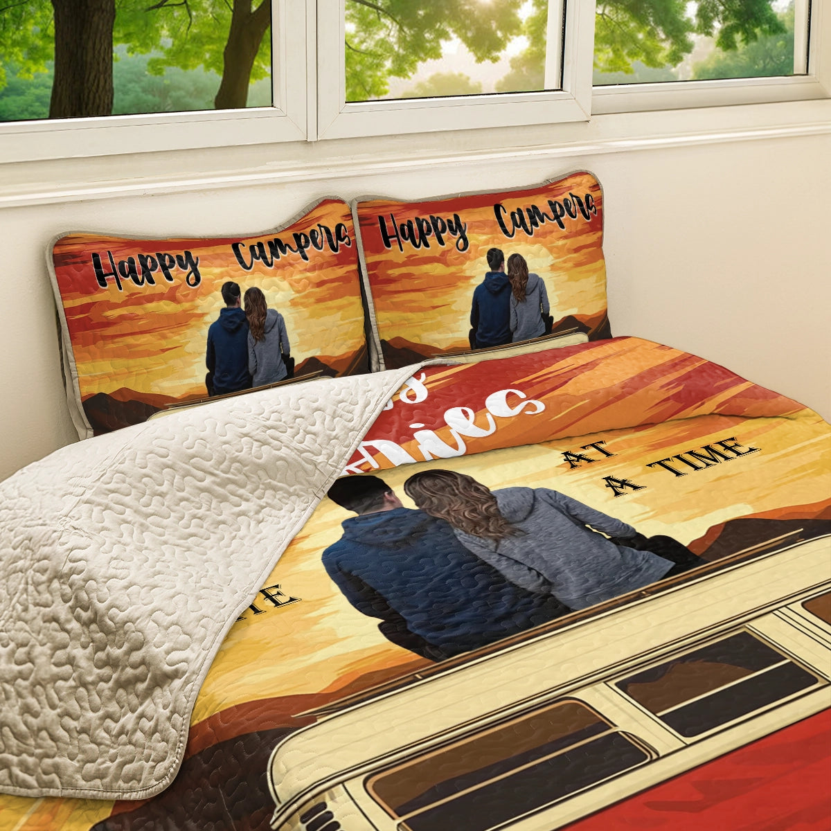 Shineful All Season Quilt 3-Piece Set - Memory Maker Camper