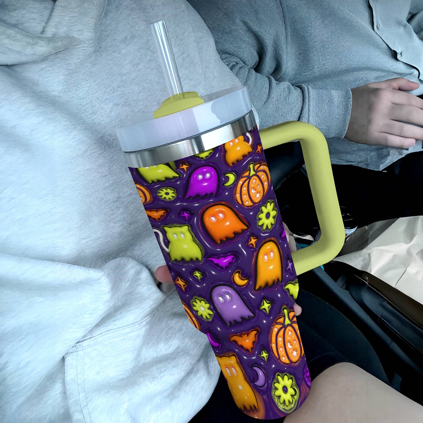 Shineful Glossy Tumbler Boo 3D