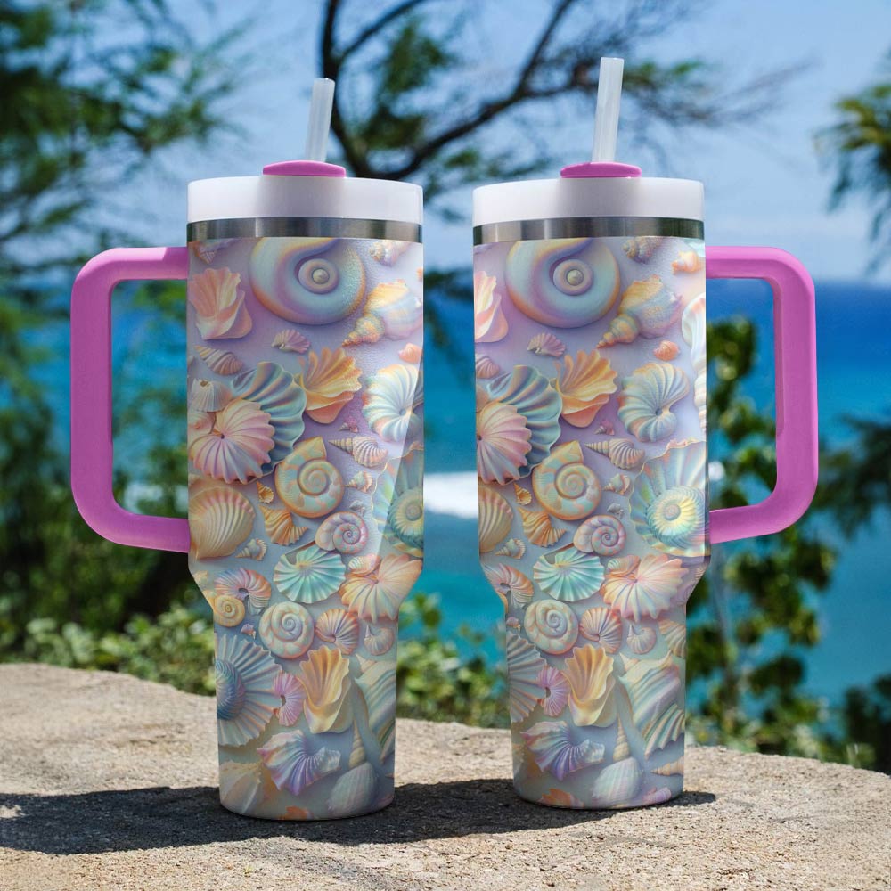 Shineful Tumbler Gorgeous Seashell 2
