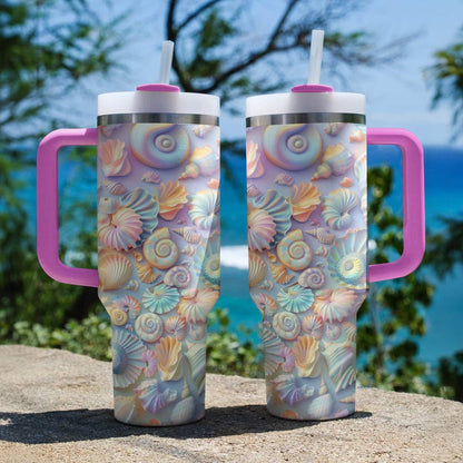 Shineful Tumbler Gorgeous Seashell 2
