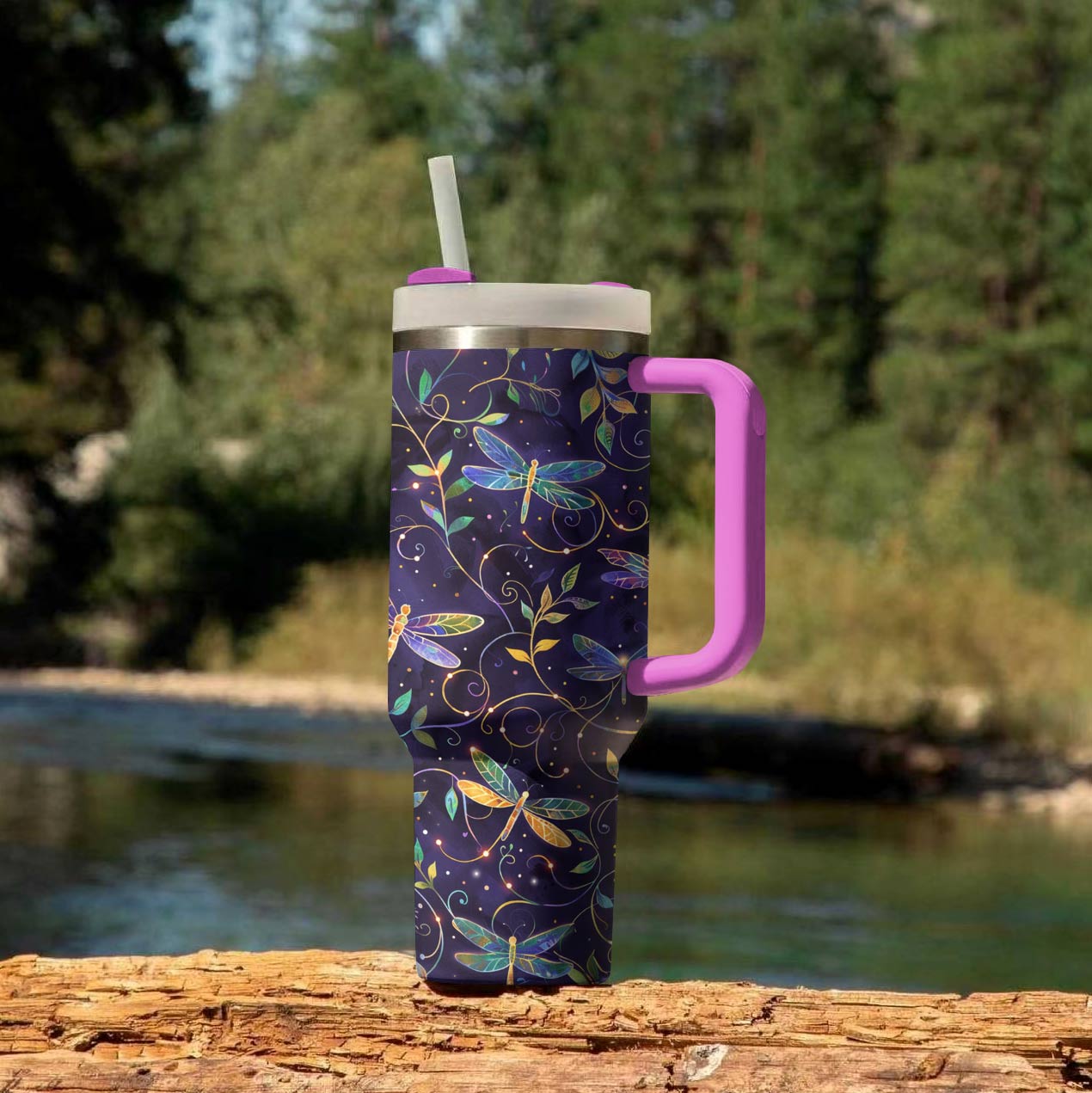 Shineful Tumbler Dragonfly Black