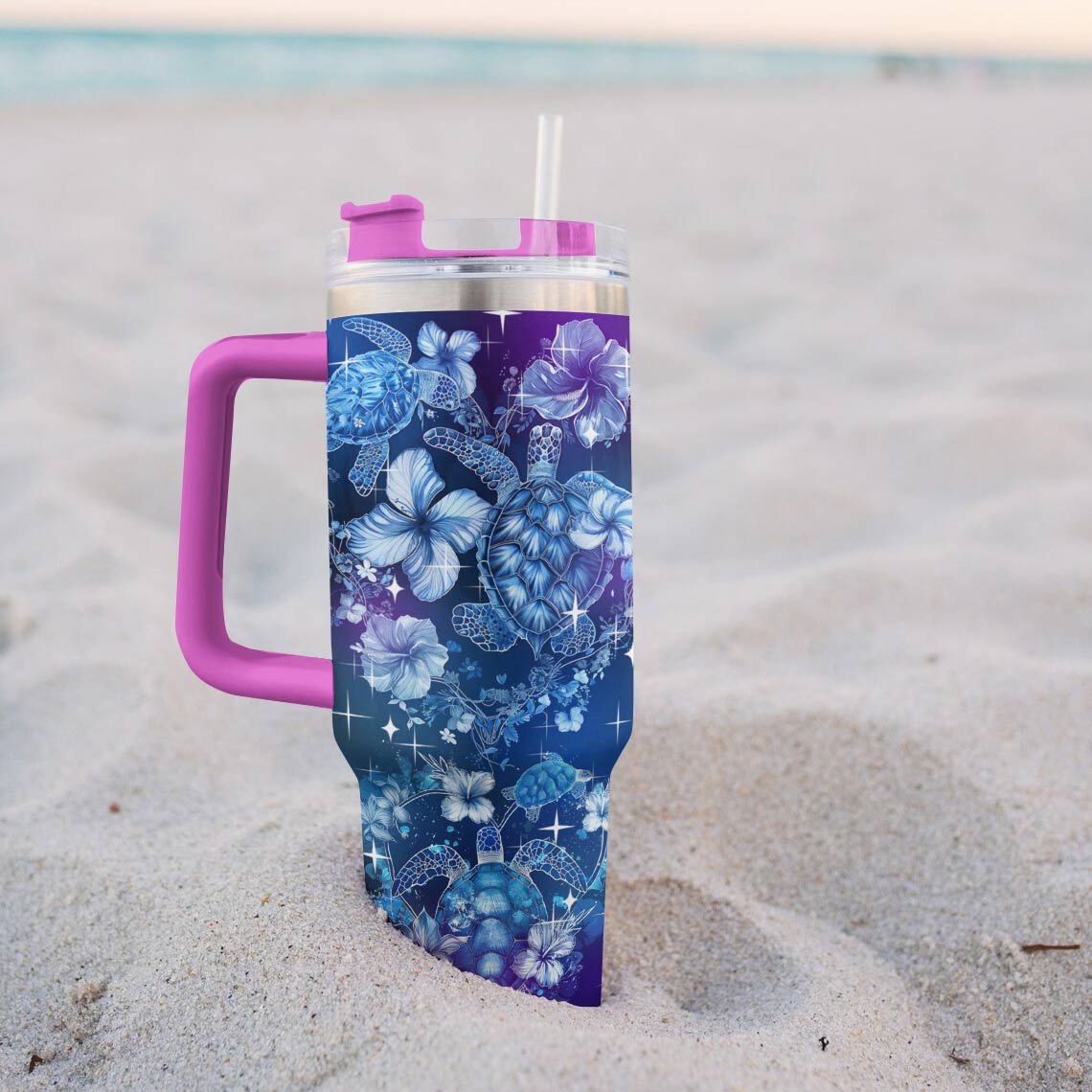 Shineful Tumbler Ocean Bliss Sea Turtle