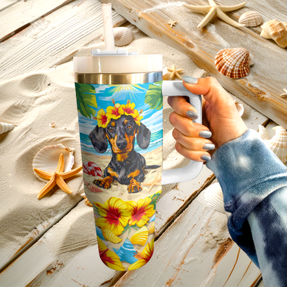 Shineful Tumbler Sun-Kissed Sweet Dachshund