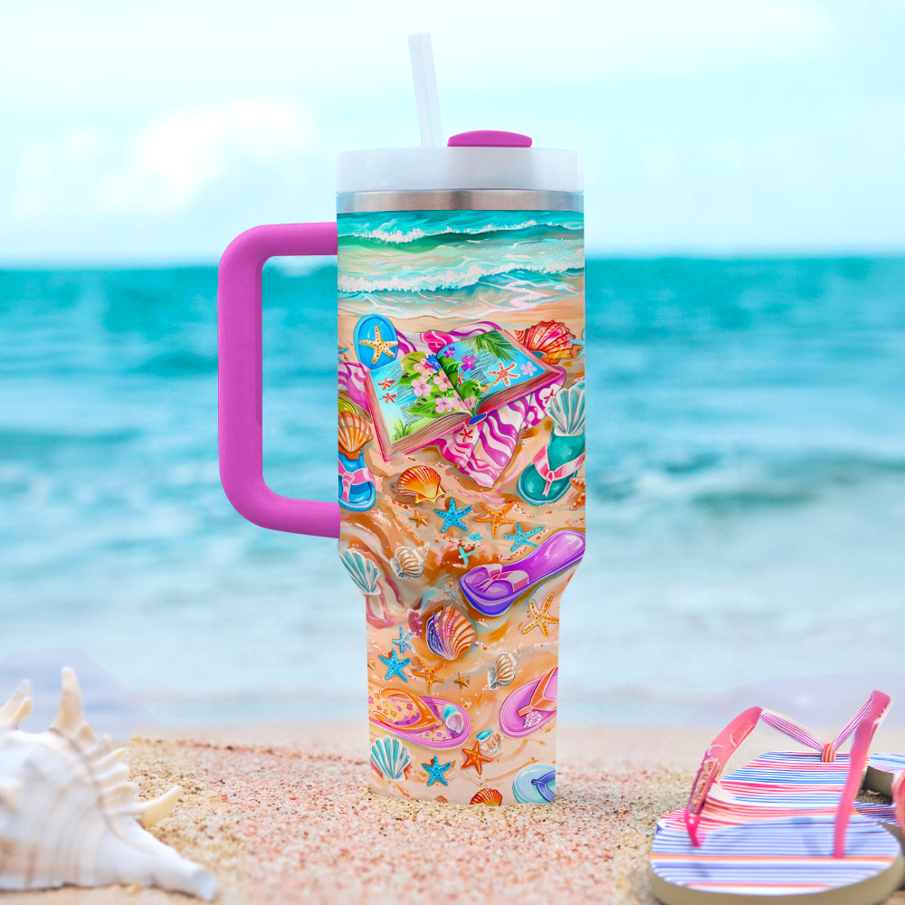 Shineful Tumbler Joyful Beachside Escape