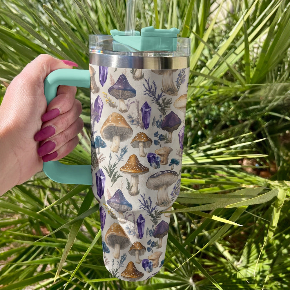Shineful Tumbler Boho Fungi & Crystal Magic