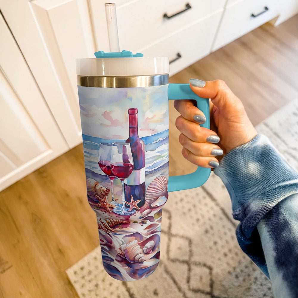 Shineful Tumbler Coastal Wine Escape