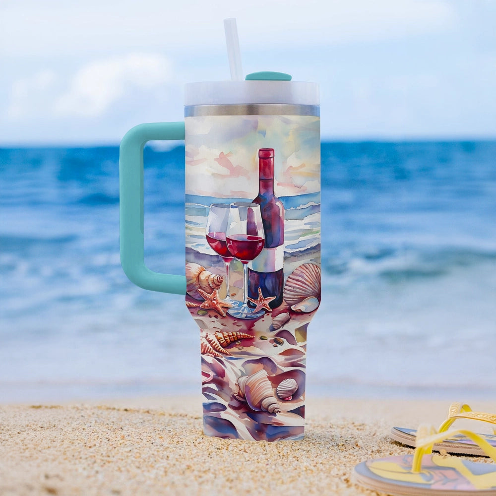 Shineful Tumbler Coastal Wine Escape