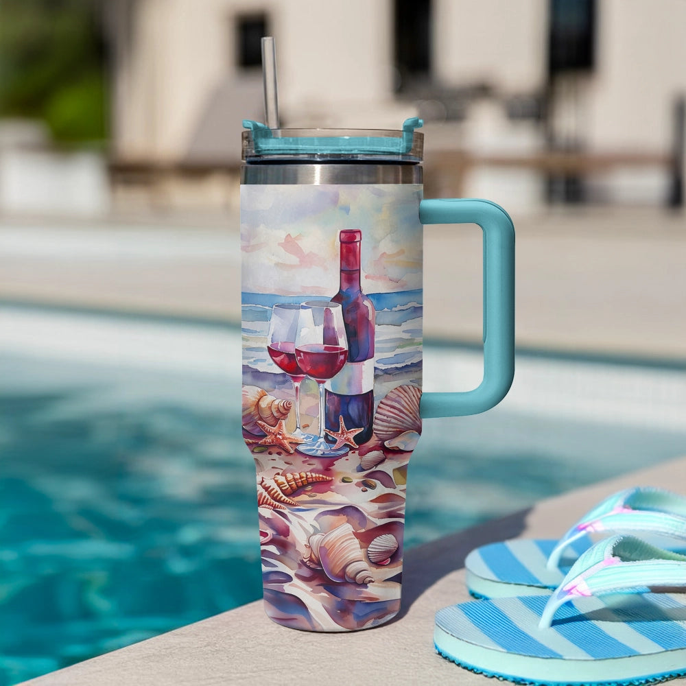 Shineful Tumbler Coastal Wine Escape