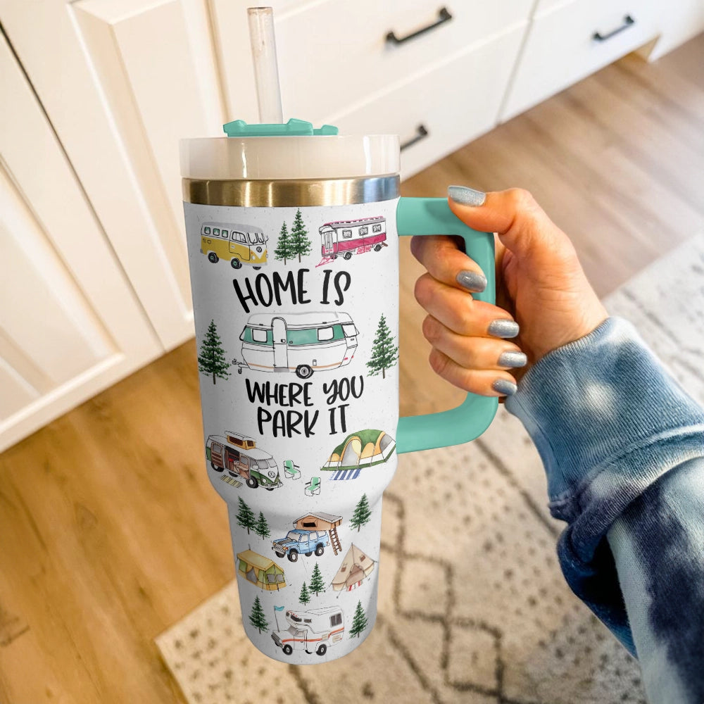 Shineful Tumbler Peaceful Camping Vibes