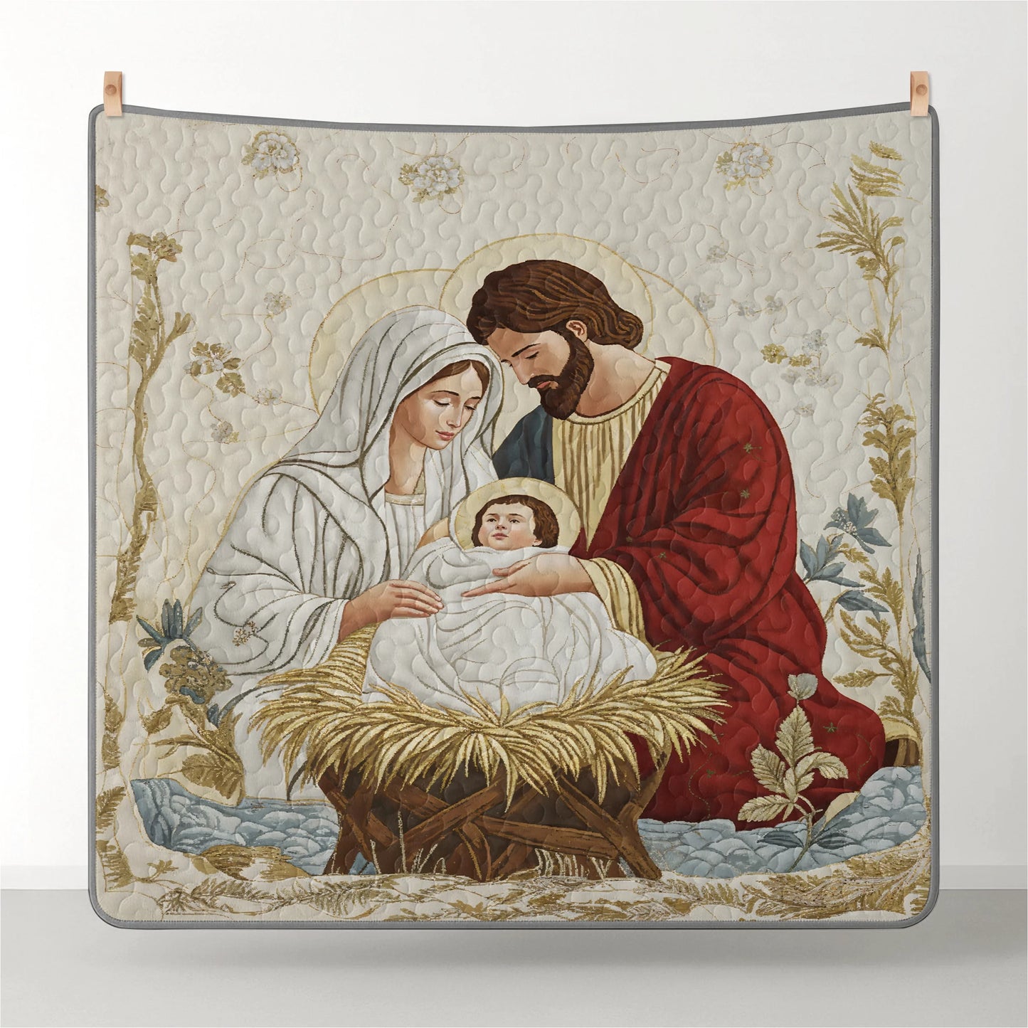 Shineful Quilt 3-Piece Set Nativity Blessing