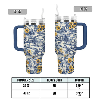 Shineful Tumbler Texas Sunflower Heritage