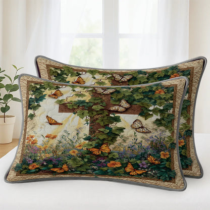 Shineful Quilt 3-Piece Set Garden of Sacred Renewal