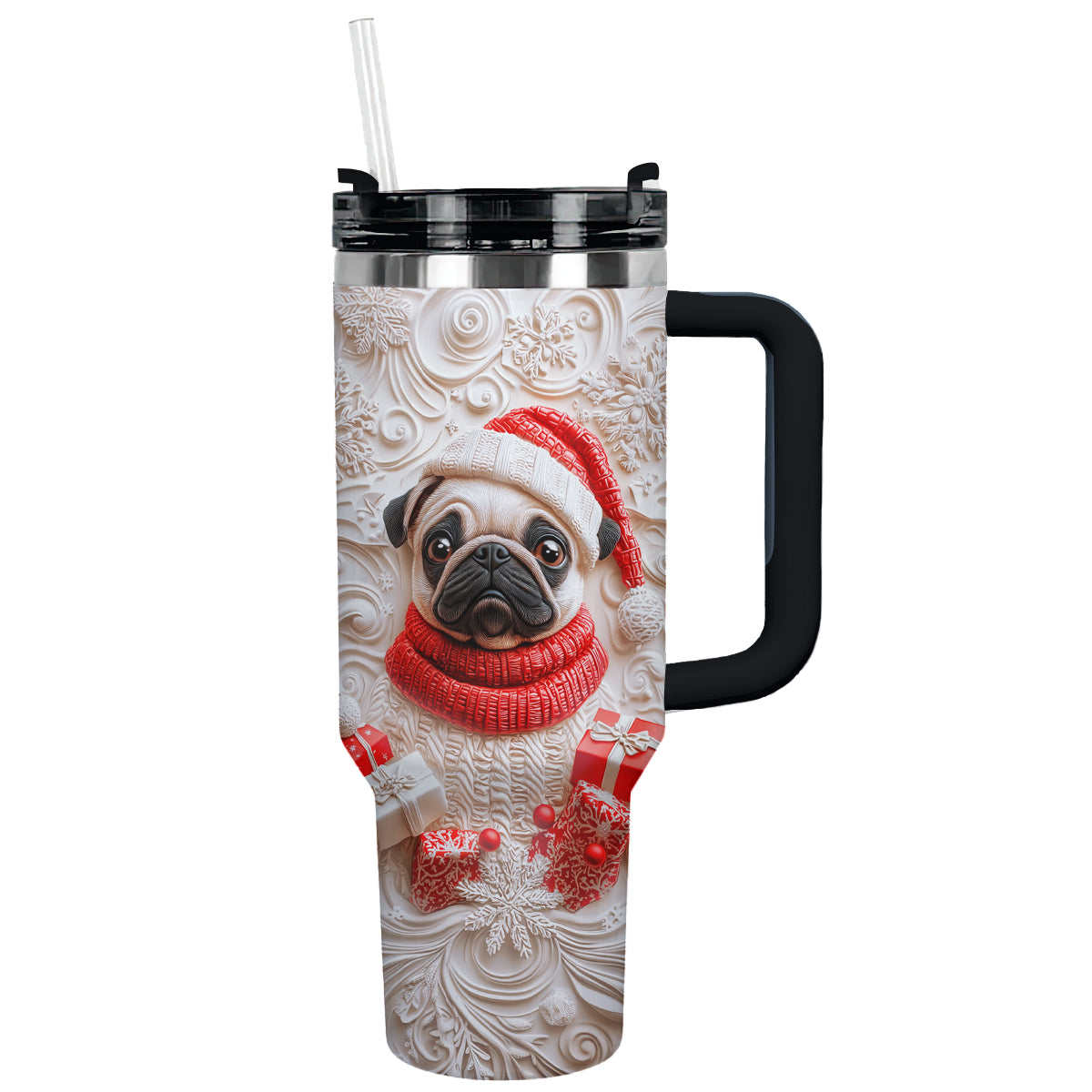 Shineful Glossy Tumbler Wintery Puggy