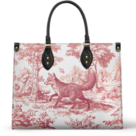 Shineful Fox & Folly Leather Bag