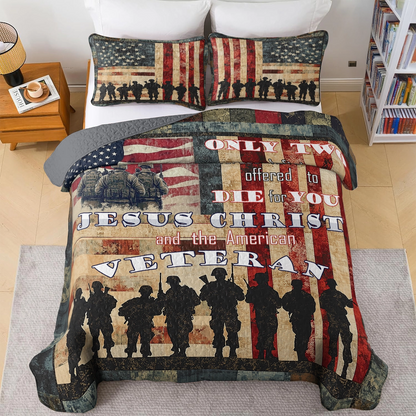 Shineful All Season Quilt 3-Piece Set - Veteran's Promise