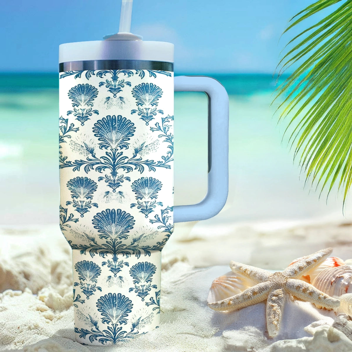 Shineful Tumbler Seashell Serenity