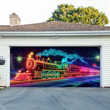 Shineful Garage Door Banner Decoration Holiday Gift Express