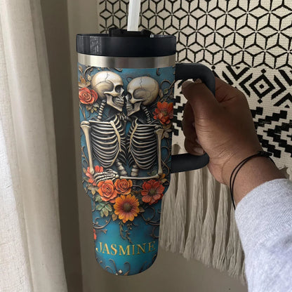 Shineful Tumbler Personalized Undying Romance