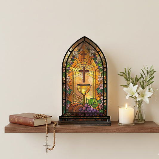 Shineful Suncatcher Candle Holder Eucharistic Light