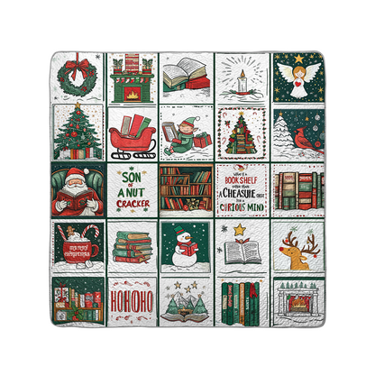 Shineful All Season Quilt 3-Piece Set Magical Elf Reading