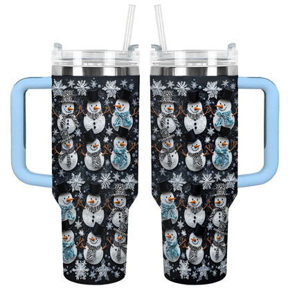 Shineful Glossy Tumbler Snowflake Cheer