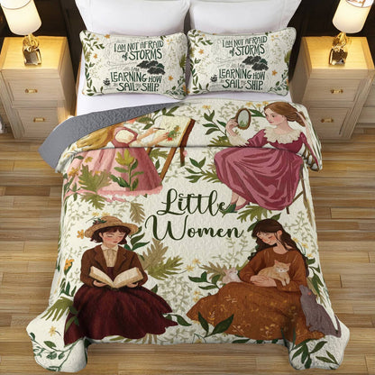 Shineful All Season Quilt 3-Piece Set Sail my Ship