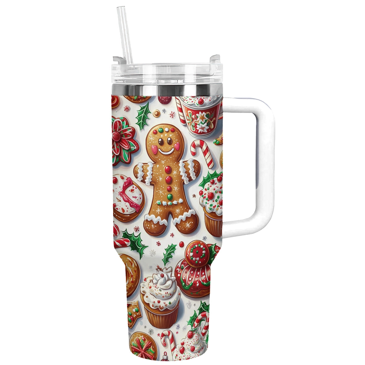 Shineful Tumbler Gingerbread Man Christmas