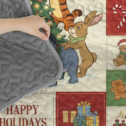 Shineful Quilt 3-Piece Set Merry Pooh