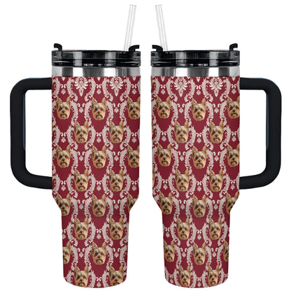 Shineful Tumbler  Royal Yorkie Charm