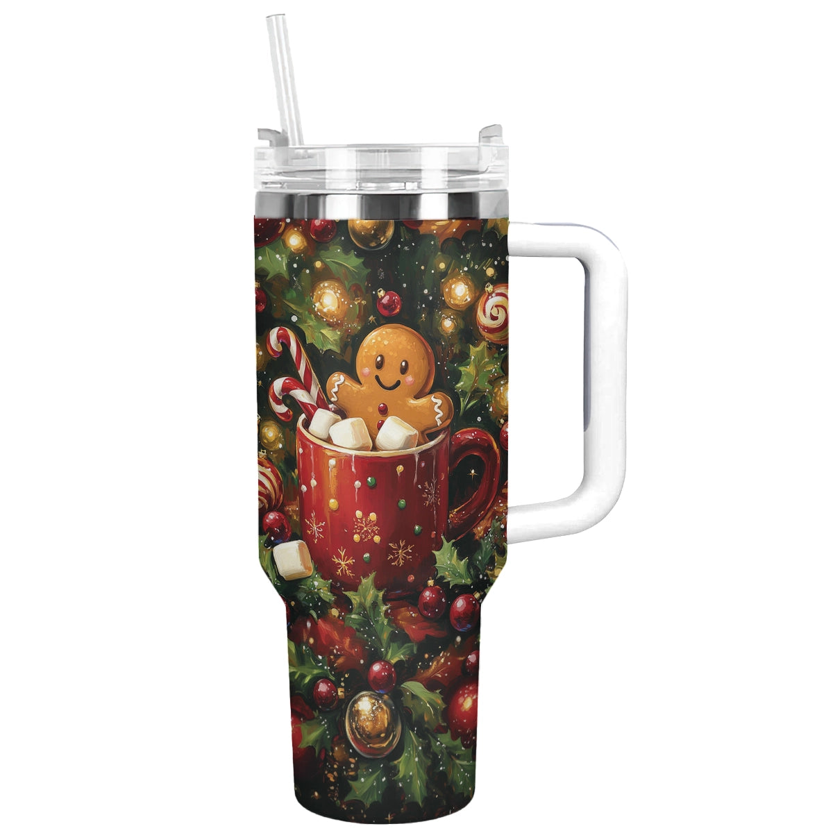 Shineful Tumbler Festive Cheer Gingerbread