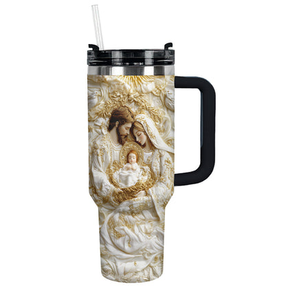 Shineful Glossy Tumbler Holy Family